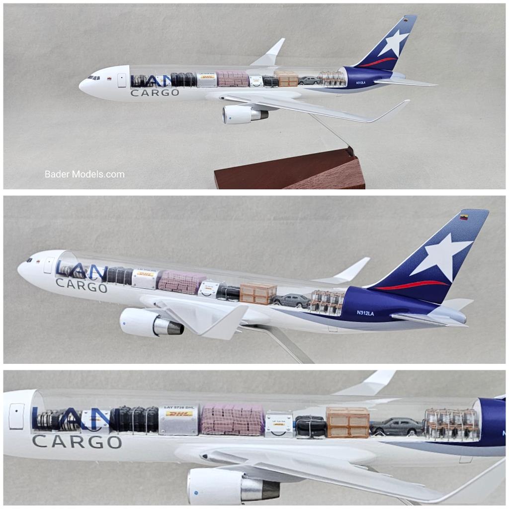 LAN Cargo - B767-300F - (1:100) - 180° Clear Top